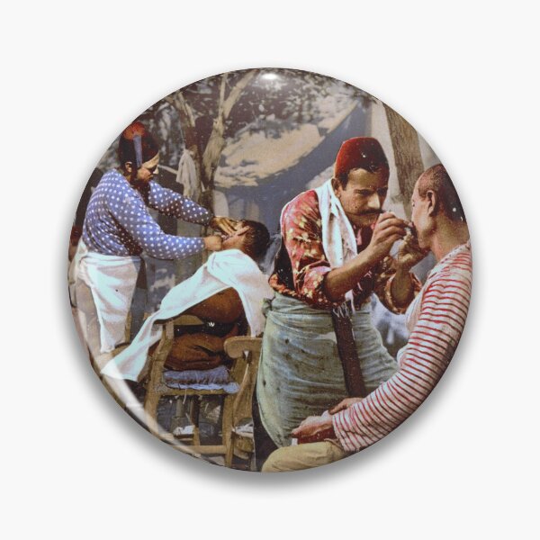 Item preview, Barbers in Constantinople designed and sold by 19th Century in Color.