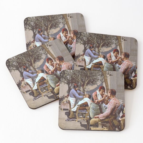 Item preview, Barbers in Constantinople designed and sold by 19th Century in Color.