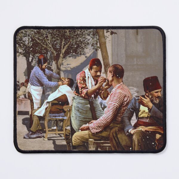 Item preview, Barbers in Constantinople designed and sold by 19th Century in Color.