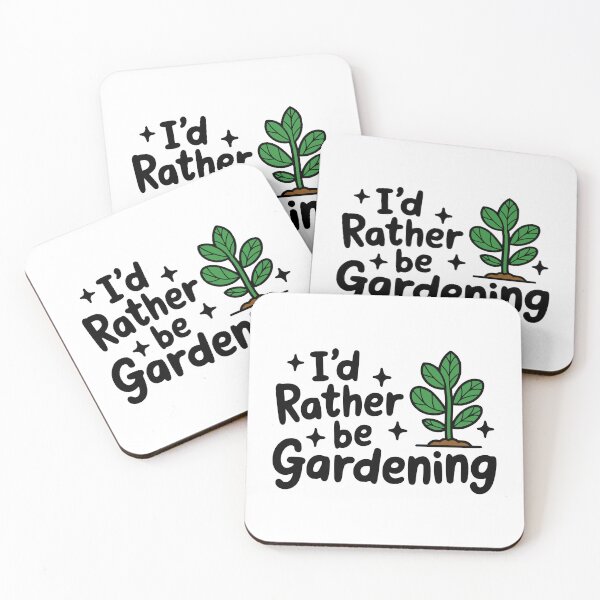 Item preview, I'd Rather Be Gardening! Funny Gardening Humor designed and sold by PMCreative.