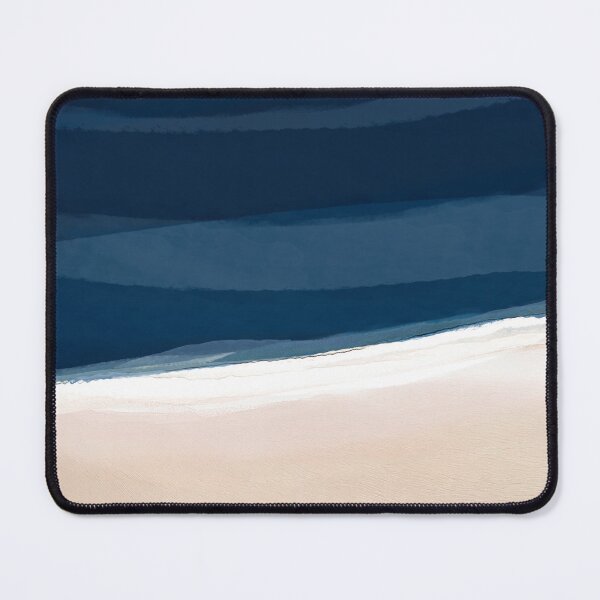 Item preview, Minimal Beach Abstract 2 | Indigo and Tan designed and sold by Menega  Sabidussi.