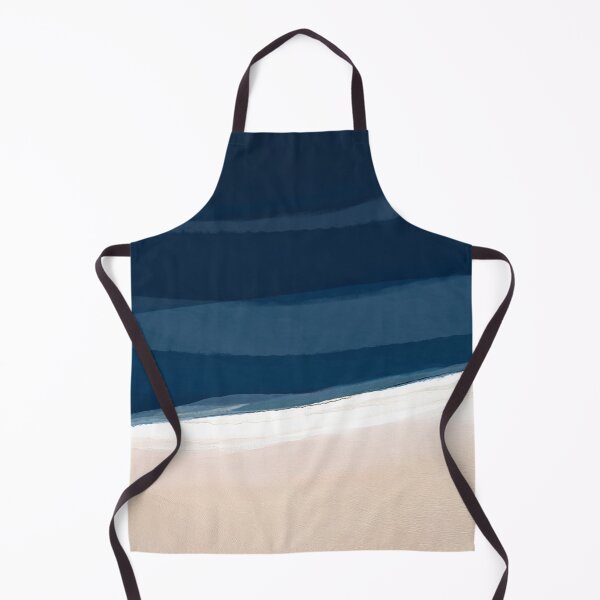 Item preview, Minimal Beach Abstract 2 | Indigo and Tan designed and sold by Menega Sabidussi.