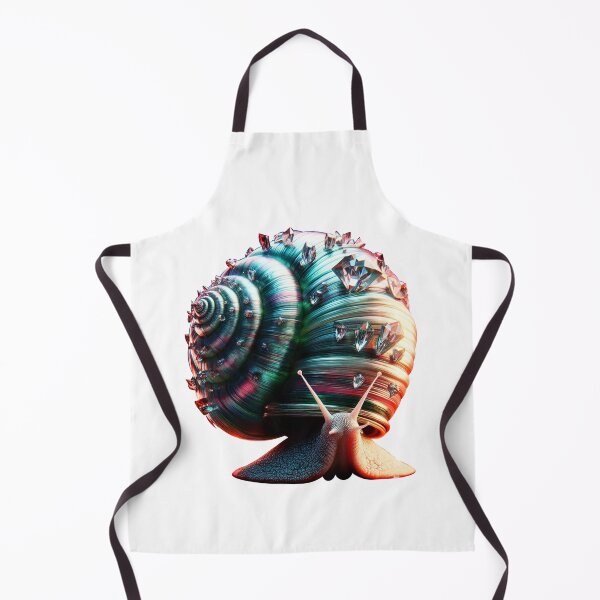 Item preview, Crystal Snail Fantasy Art – Vibrant Surrealism designed and sold by DriftLens.