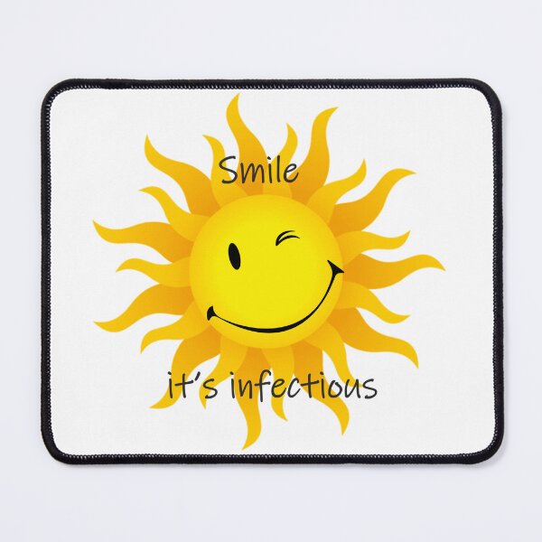 Item preview, Smile it's infectious designed and sold by Luna-Mac.