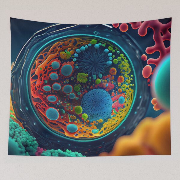 Item preview, Macro shot of cell or molecule. Scientific image. Biology or chemistry abstract background designed and sold by anytka.
