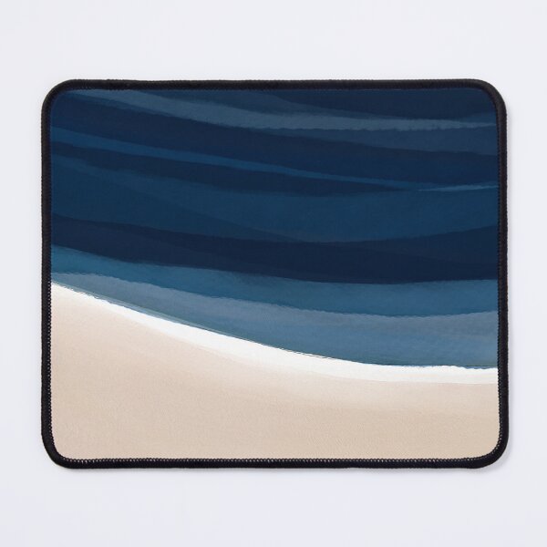 Item preview, Minimal Beach Abstract 1 | Indigo and Tan designed and sold by Menega  Sabidussi.