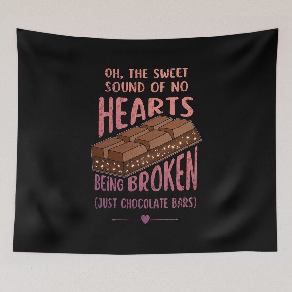 Item preview, Anti-Valentine's Day Yummy Gourmet Milk Chocolate Bar designed and sold by ObsidianDaz.