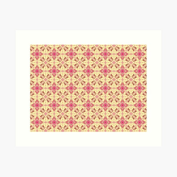 Aperçu de l'œuvre Motif de fond de papier peint en tissu textile à carreaux vintage à fleurs créée et vendue par Bulantanyong.