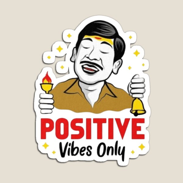 Artikel-Vorschau von Nur positive Stimmung – Lustiges tamilisches Meme-Design, designt und verkauft von Viral Threads .