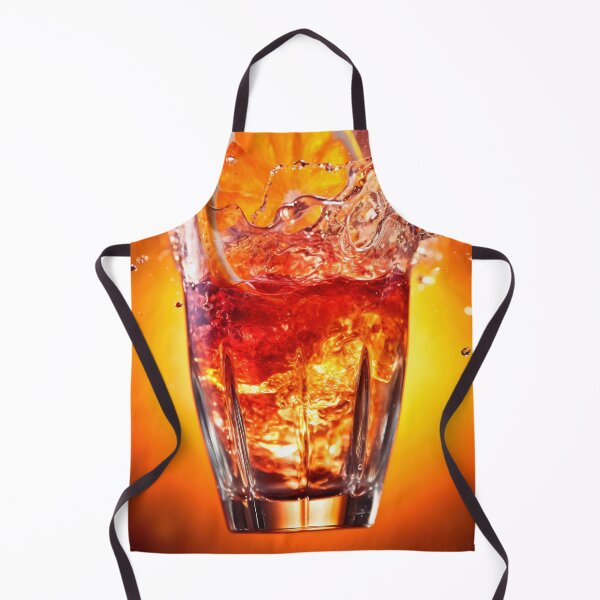 Item preview, Cocktail splashing on orange background designed and sold by anytka.
