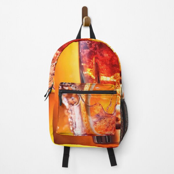 Item preview, Cocktail splashing on orange background designed and sold by anytka.