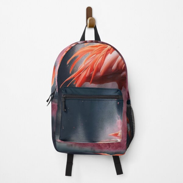 Item preview, Portrait of a flamingo on a colorful background. Emotive portrait designed and sold by anytka.