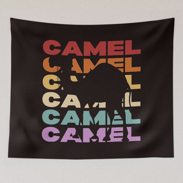 Item preview, Retro Camel - Arabian Deserts designed and sold by TuncGK.