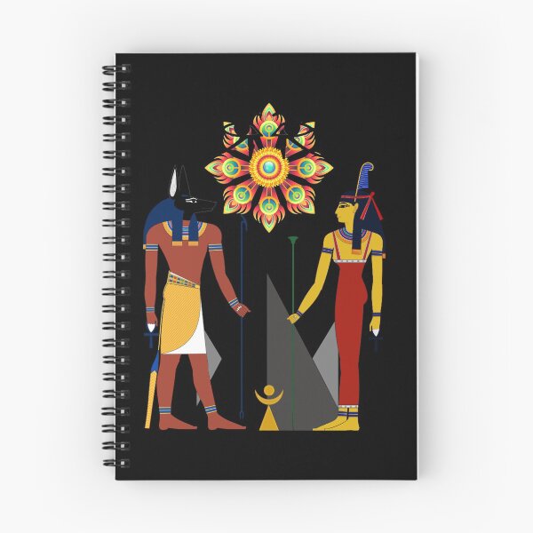 Item preview, Kemet Egyptian Mythological Modern Art T Shirt Anubis Maat(2) designed and sold by Rahimseven.