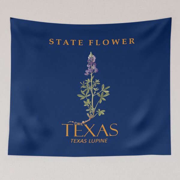 Item preview, Texas Territory Flower Lupinus texensis designed and sold by taiche.