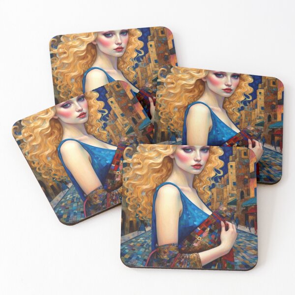 Item preview, Lady Going Shopping Art designed and sold by TheDarkWardrobe.