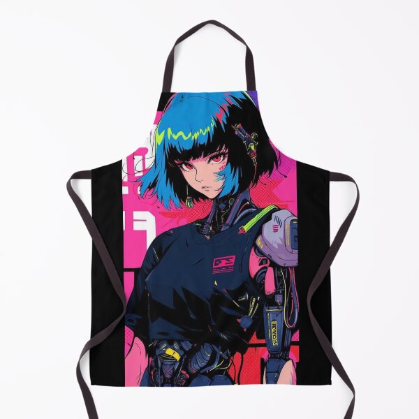 Item preview, Cyberpunk waifu girl manga designed and sold by KOB-DESIGN ⭐⭐⭐⭐⭐.