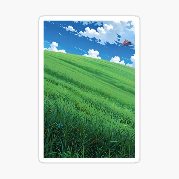 Item preview, Enormous Grassy Hill designed and sold by TondoMeander.