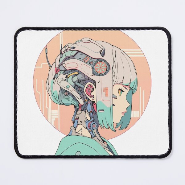 Item preview, Cyberpunk waifu geisha manga designed and sold by KOB-DESIGN ⭐⭐⭐⭐⭐.