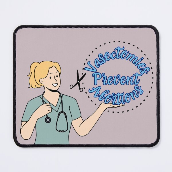 Item preview, Vasectomies Prevent Abortions PSA designed and sold by dealchica.
