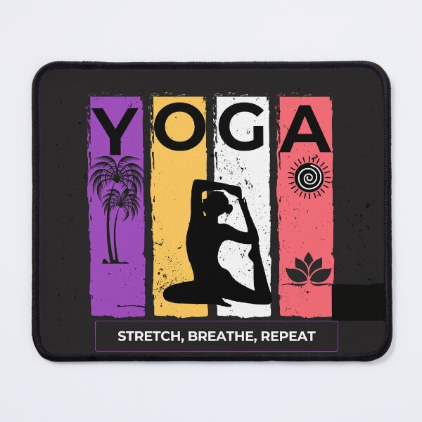 Item preview, Yoga - Stretch, Breathe, Repeat designed and sold by BeeStylishTees.