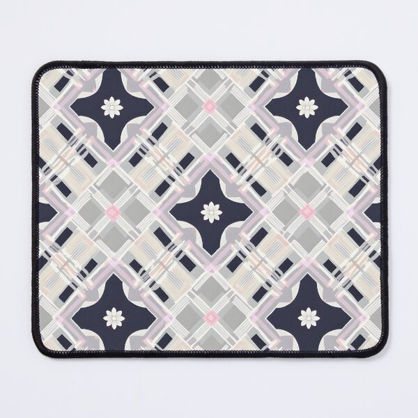 Item preview, Exquisite Lattice Floral Pattern - Duvet Cover & Wall Art designed and sold by CelestialAllure.