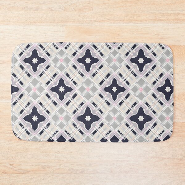 Item preview, Exquisite Lattice Floral Pattern - Duvet Cover & Wall Art designed and sold by CelestialAllure.