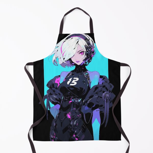 Item preview, Cyberpunk waifu girl manga designed and sold by KOB-DESIGN ⭐⭐⭐⭐⭐.