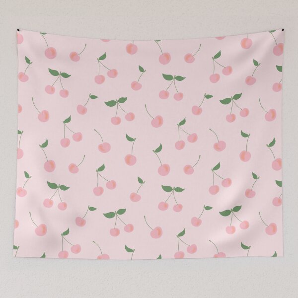 Item preview, Pastel cherries designed and sold by Blooming June Design.