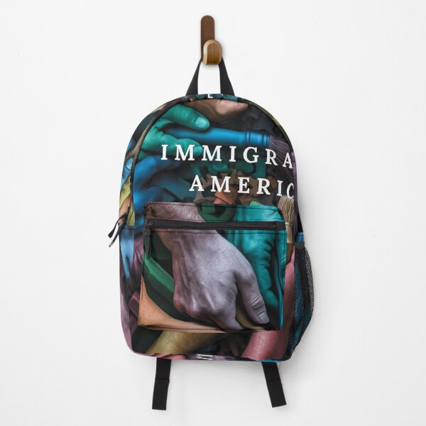 Artikelvorschau, Einwanderer machen Amerika großartig, digitales Kunstdesign entworfen und verkauft von Panom Suavichien.