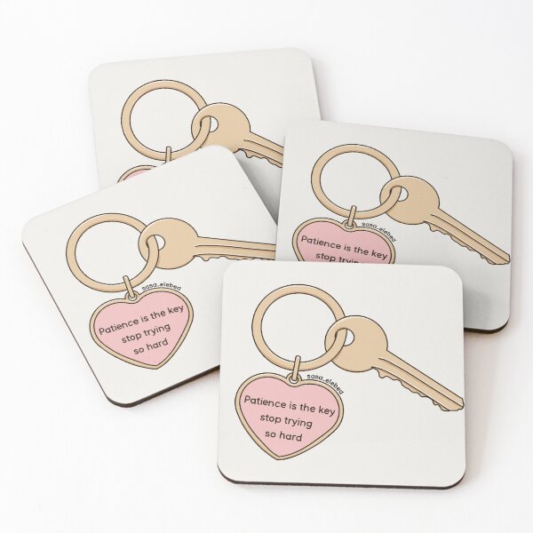Item preview, Patience is key by Sasa Elebea designed and sold by Sabrina Brugmann.