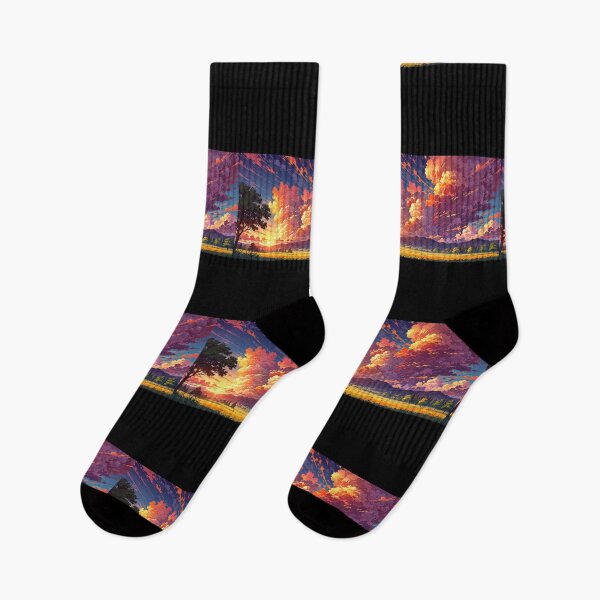 Item preview, Mountain landscape in anime style. designed and sold by ArtCraftLab.