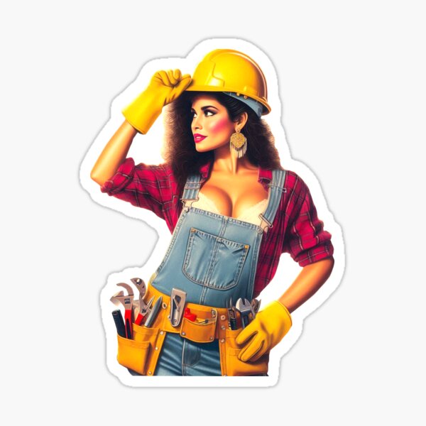 Item preview, Worker Woman designed and sold by PulpVintage.