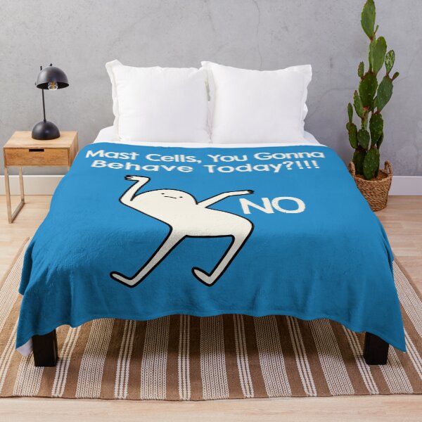 Item preview, Mast Cells You Gonna Behave No Funny T-Shirts Hoodies MCAS Mast Cell Activation Syndrome Spoonies Humorous Tees designed and sold by ChronicillnessT.