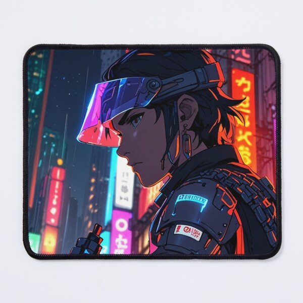 Item preview, Futuristic Cyberpunk Policeman designed and sold by TondoMeander.