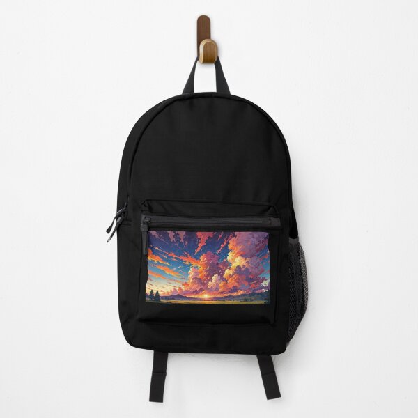 Item preview, Mountain landscape in anime style. designed and sold by ArtCraftLab.
