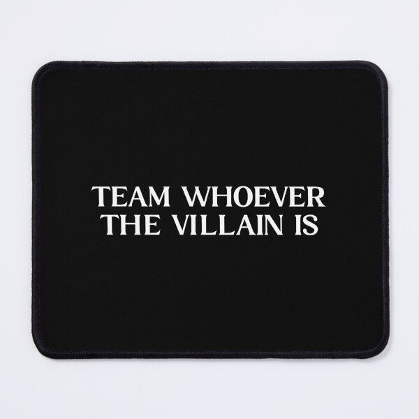 Item preview, team whoever the villain is designed and sold by designing01Ar3.