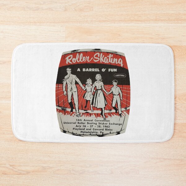 Item preview, 1963 Sticker Exchange Playland And Concord Rinks Philadelphia Pennsylvania Roller Skating Rink Sticker Decal Label designed and sold by tislord.