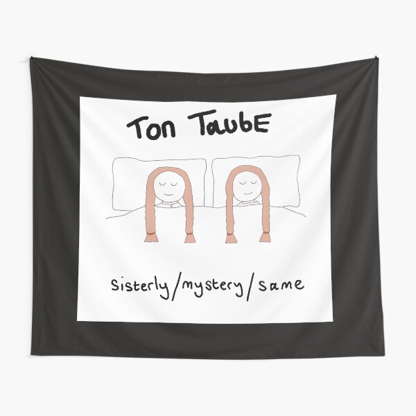 Artikel-Vorschau von Ton TaubE „schwesterlich/geheimnisvoll/gleich“-Lyrik, designt und verkauft von Heirloomsart.