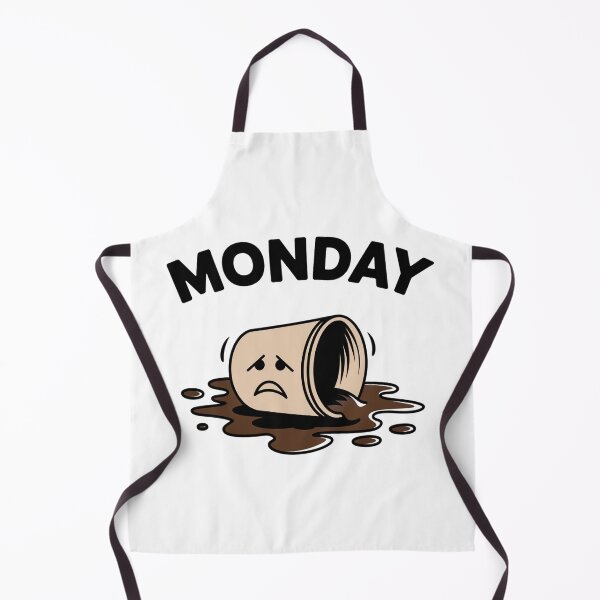 Item preview, Spilled coffee Monday designed and sold by VividTrails.