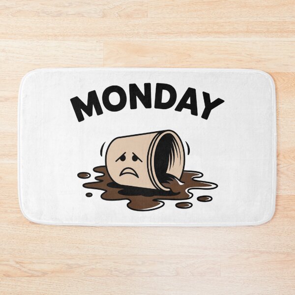 Item preview, Spilled coffee Monday designed and sold by VividTrails.