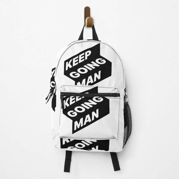 Item preview, Keep Going Man designed and sold by PiranhaEatFashion.