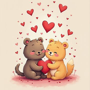 Artwork thumbnail, Cuddles by BakkerHenk