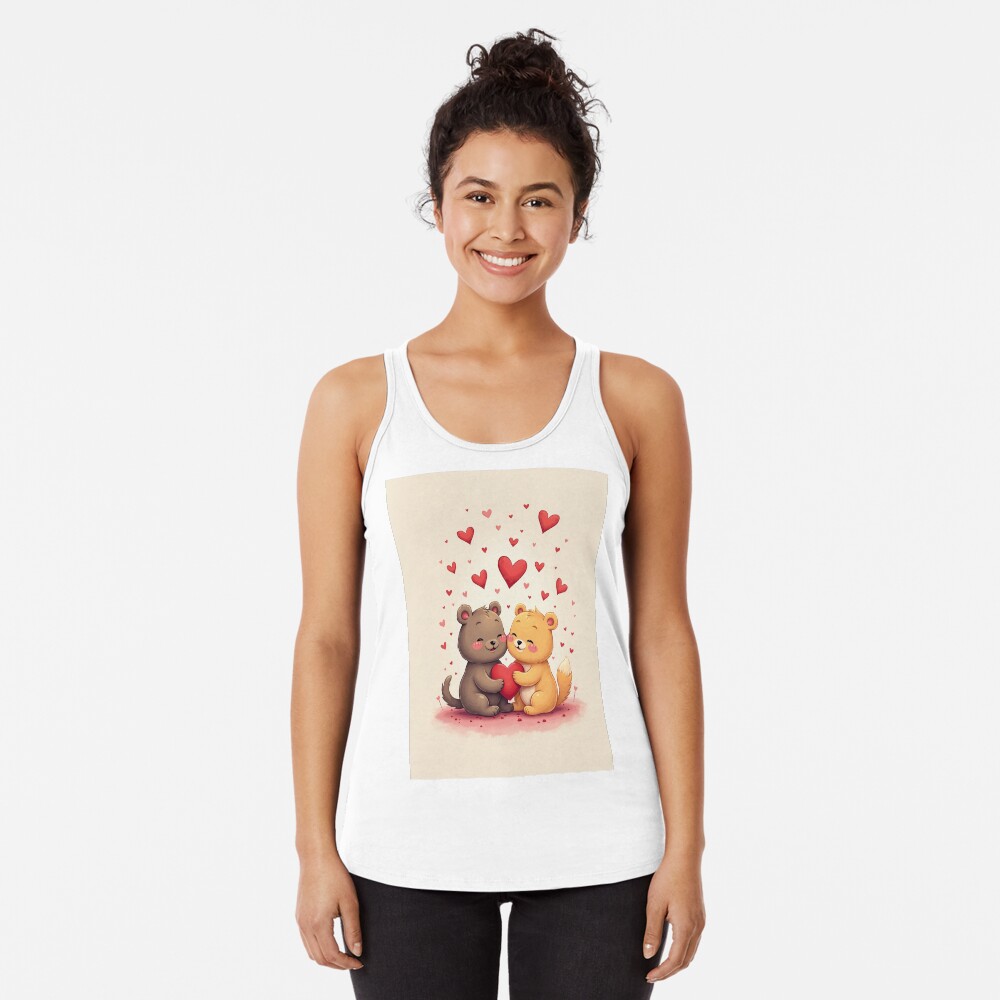 Item preview, Racerback Tank Top designed and sold by PlokGaming.