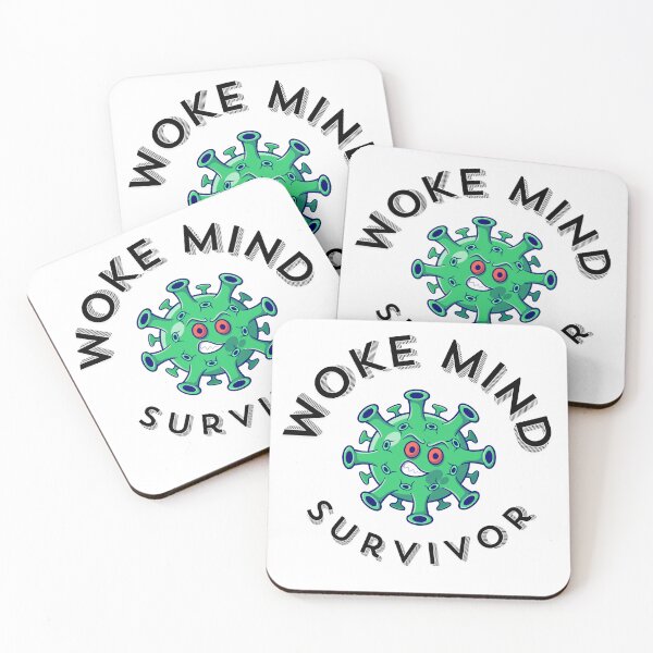 Item preview,  Woke Mind Liberal Sarcastic Humor Survivor designed and sold by BixArtGraphix.