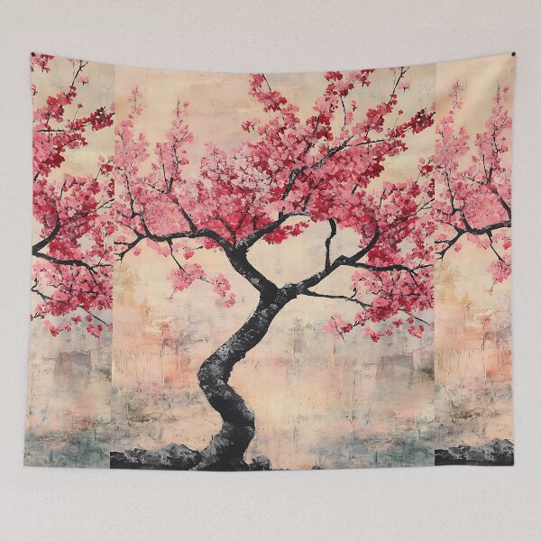 Item preview, Japanese Cherry Blossom Art designed and sold by bapupa.