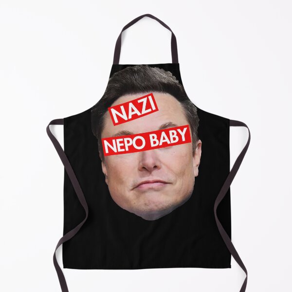 Item preview, Nazi Nepo Baby - Anti Musk - Anti Nazi designed and sold by Thelittlelord.