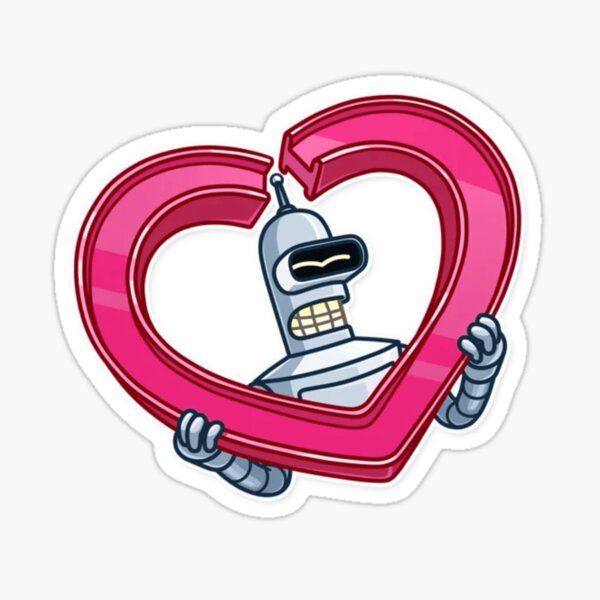 Vista previa del artículo con la obra «Amor de Bender», diseñado y vendido por LA-SAM20.
