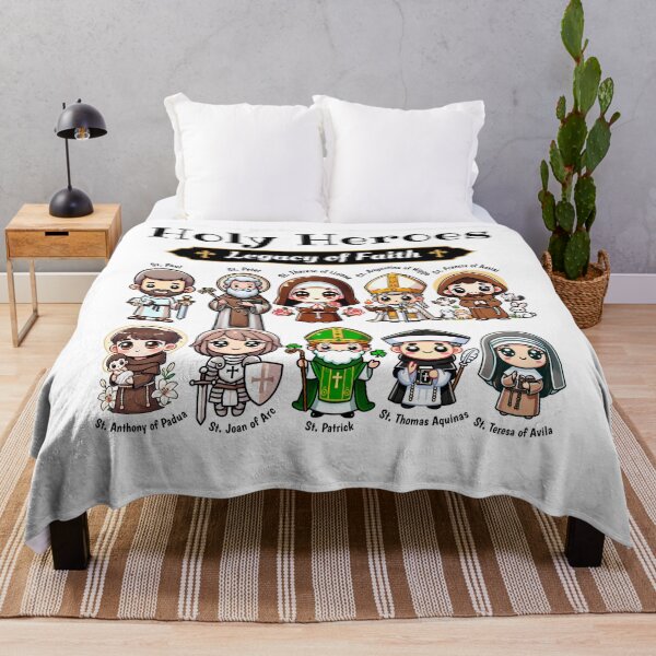 Item preview, Holy Heroes Legacy of Faith Catholic Saints Collection kids designed and sold by NUMAcreations.