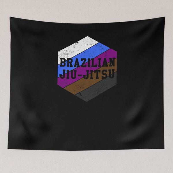 Item preview, Brazilian Jiu-Jitsu BJJ Grappling Retro Belt Ranks T-Shirt designed and sold by LookTwice.